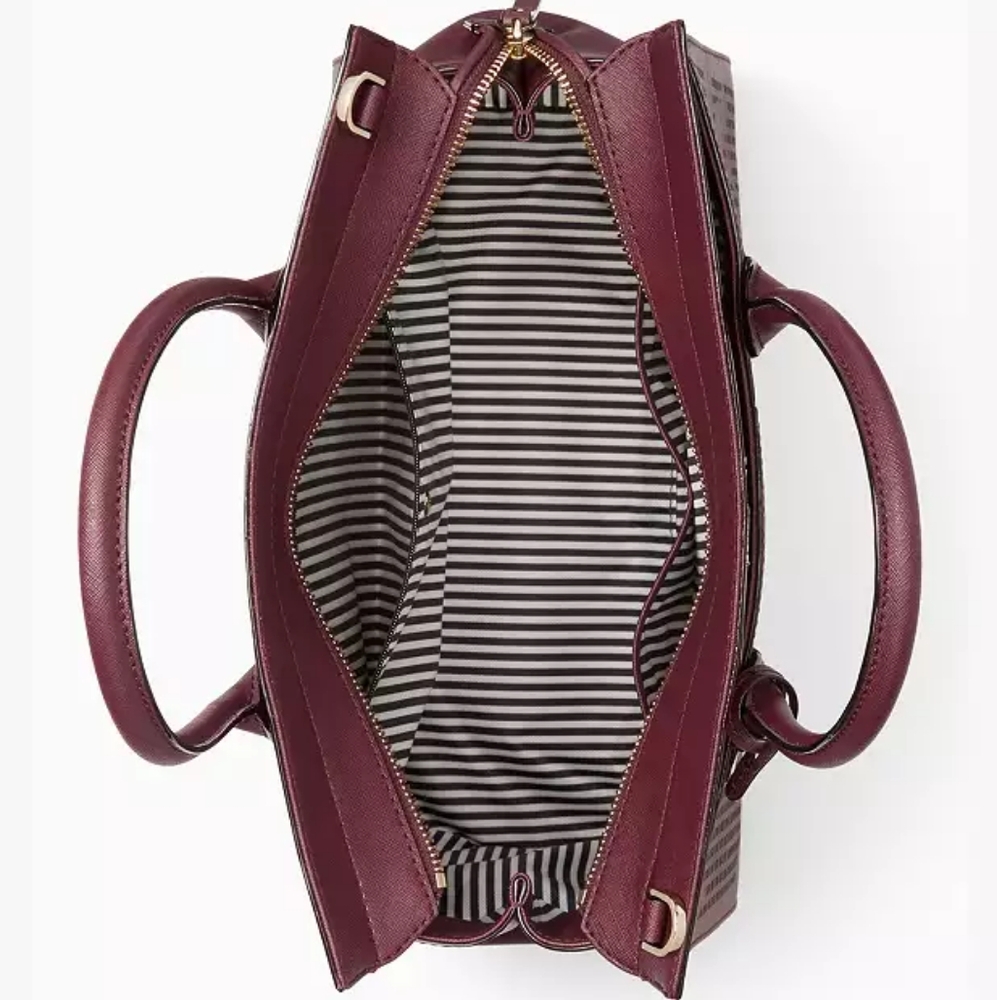 SALE EUC Kate Spade Cameron Street Perforated Candace Satchel - Picture 5 of 15